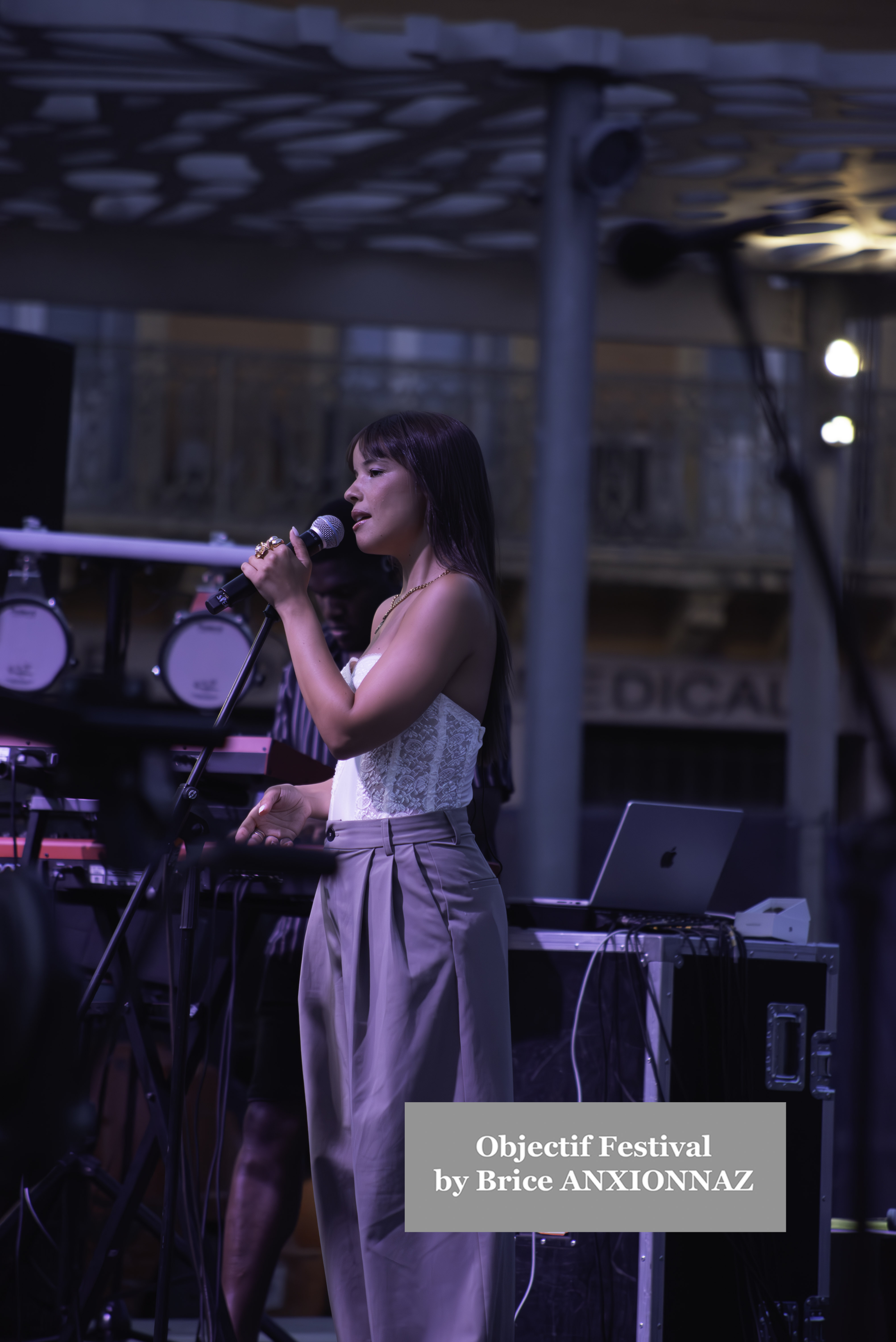 Chanteuse Itsouidad - Show attends the itsouidad, France on August 6th, 2024 - Photos by Brice ANXIONNAZ (Objectif Festival)