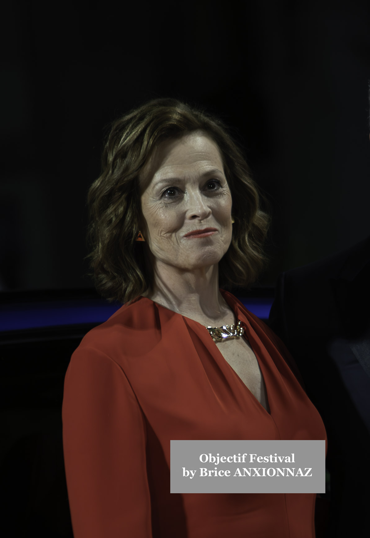 Sigourney Weaver photo by Objectif Festival / Brice ANXIONNAZ.