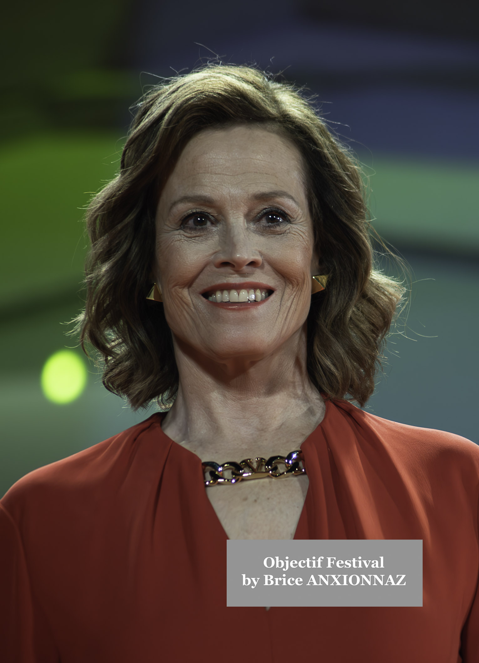 Sigourney Weaver photo by Objectif Festival / Brice ANXIONNAZ.