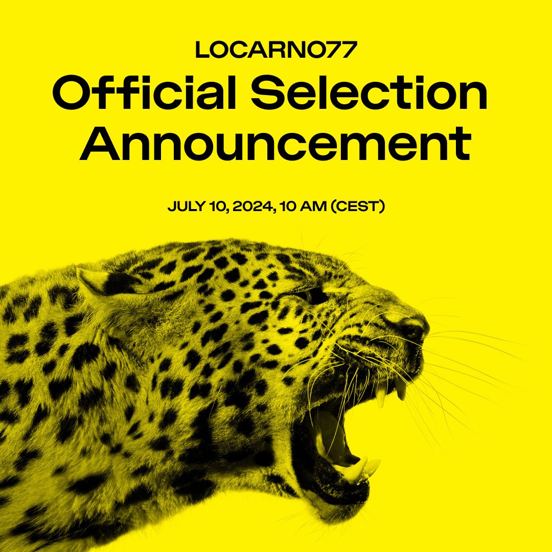 Official announcements poster for Locarno 77